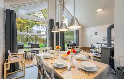 Küche/Küchenzeile in der Unterkunft Cozy Home In Krems Iiwarderbrück
