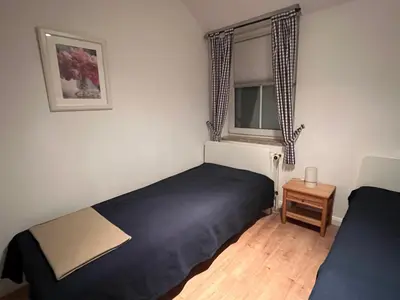 Ein Bett oder Betten in einem Zimmer der Unterkunft Gorch-Fock-Straße 2