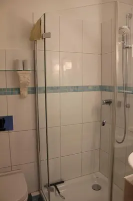 Ein Badezimmer in der Unterkunft Ostseecharme