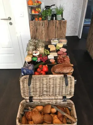 Essen in der Ferienwohnung oder in der Nähe