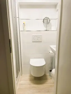 Ein Badezimmer in der Unterkunft Ferienhaus Sonnenblick