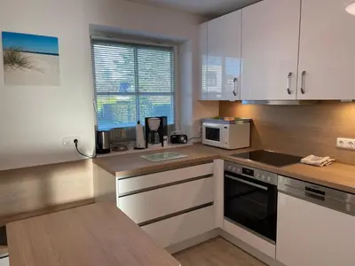 Küche/Küchenzeile in der Unterkunft Ferienhaus Sonnenblick