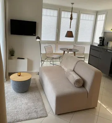 TV/Unterhaltungsangebot in der Unterkunft Idas Home am Meer