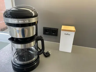 Kaffee-/Teezubehör in der Unterkunft Idas Home am Meer