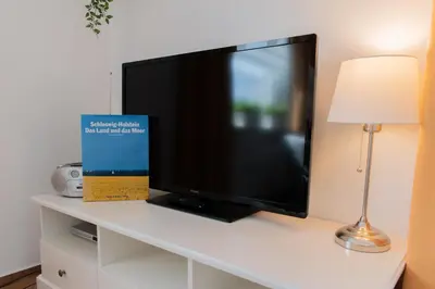 TV/Unterhaltungsangebot in der Unterkunft Komfort Ferienwohnung Steiger