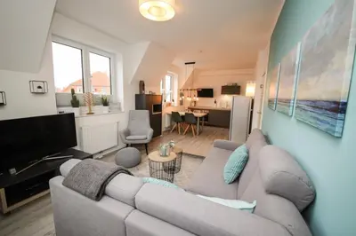 TV/Unterhaltungsangebot in der Unterkunft Ferienwohnung Glückskind