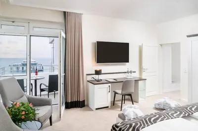 TV/Unterhaltungsangebot in der Unterkunft Hotel Bellevue