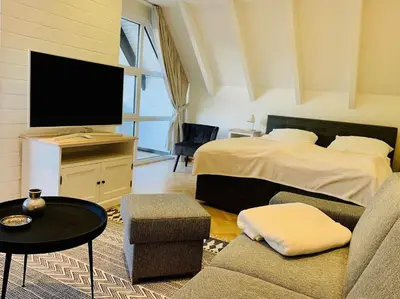 Ein Bett oder Betten in einem Zimmer der Unterkunft FUNCKyHOME Apartments