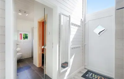 Ein Badezimmer in der Unterkunft Lovely Home In Krems Iiwarderbrück