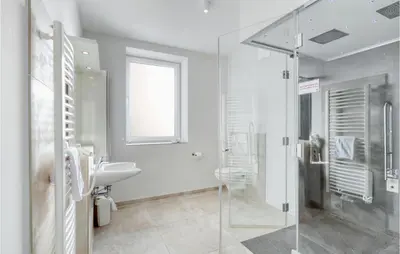 Ein Badezimmer in der Unterkunft Passatvilla - Apartment 2