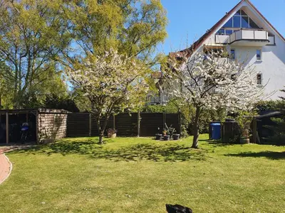 Ein Garten an der Unterkunft FeWo Tina