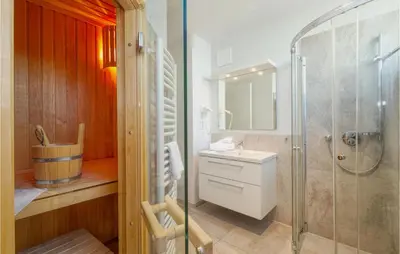 Ein Badezimmer in der Unterkunft Passatvilla - Apartment 3