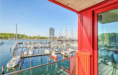 Blick auf einen Fluss in der Nähe der Ferienwohnung