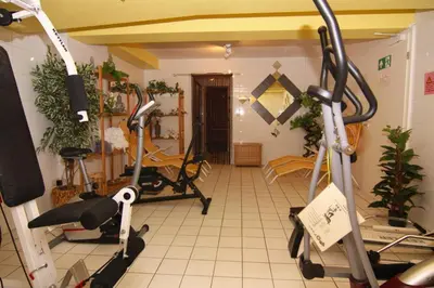 Das Fitnesscenter und/oder die Fitnesseinrichtungen in der Unterkunft Appartementhaus Pinamar, Scharbeutz