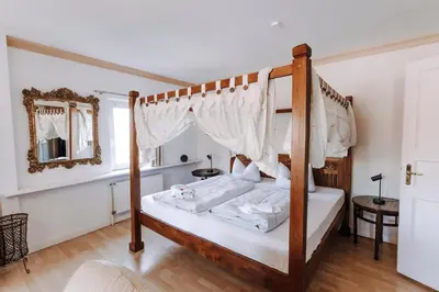 Ein Bett oder Betten in einem Zimmer der Unterkunft Apartment Josephine