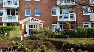 Ein Garten an der Unterkunft PEMATRA Ferienwohnung Marwin
