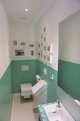 Ein Badezimmer in der Unterkunft Strand Quartier