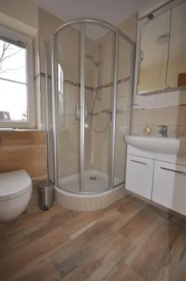 Ein Badezimmer in der Unterkunft Gorch-Fock-Park