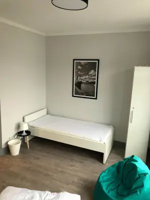 Ein Bett oder Betten in einem Zimmer der Unterkunft meierstrasse