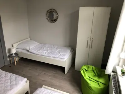 Ein Bett oder Betten in einem Zimmer der Unterkunft meierstrasse
