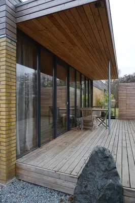 Grundriss der Unterkunft Design Ferienhaus nienrausch mit 2 Apartments