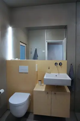 Ein Badezimmer in der Unterkunft Design Ferienhaus nienrausch mit 2 Apartments