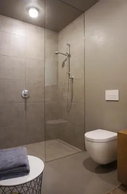 Ein Badezimmer in der Unterkunft Design Ferienwohnung nienrausch Apartment 2