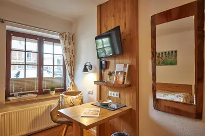 TV/Unterhaltungsangebot in der Unterkunft Flair Landhotel Strengliner Mühle