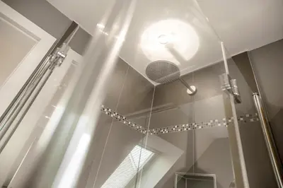 Ein Badezimmer in der Unterkunft Baltic House Penthousewohnung Seestern