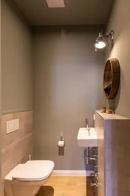 Ein Badezimmer in der Unterkunft Dockside Travemünde