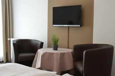 TV/Unterhaltungsangebot in der Unterkunft Arnimsruh Hotel garni