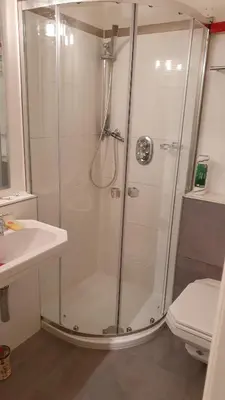 Ein Badezimmer in der Unterkunft Residenz Weedkroog