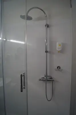 Ein Badezimmer in der Unterkunft Hotel Forsthaus St. Hubertus
