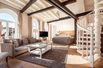 TV/Unterhaltungsangebot in der Unterkunft TOP CityLine Klassik Altstadt Hotel Lübeck