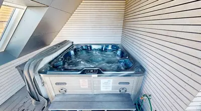 Grundriss der Unterkunft Ocean House Penthousewohnung Wolke 7 mit Whirlpool