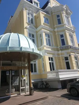Das Gebäude in dem sich das Hotel befindet