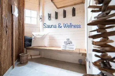 Grundriss der Unterkunft FeWo SEEBLICK - Familien - Hunde - strandnah - Ostseeblick - Sauna & Wellness