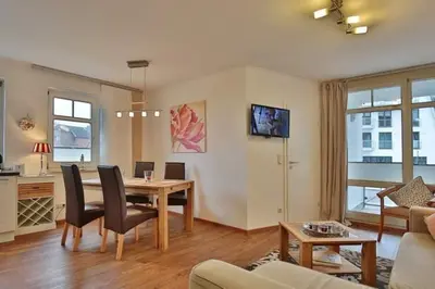 TV/Unterhaltungsangebot in der Unterkunft Strandhotel - Appartement am Strand