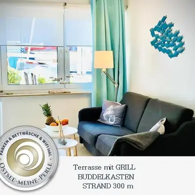 FeWo STRANDGUT- Familien - Hunde - strandnah - eigene Terrasse - Sauna & Wellness