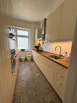 Küche/Küchenzeile in der Unterkunft Villa Wakenitz