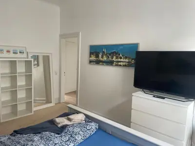TV/Unterhaltungsangebot in der Unterkunft Villa Wakenitz