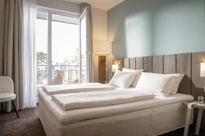 Ein Bett oder Betten in einem Zimmer der Unterkunft SANDnature