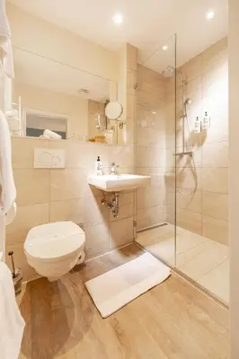 Ein Badezimmer in der Unterkunft SANDnature