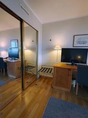 TV/Unterhaltungsangebot in der Unterkunft Hotel Lübecker Hof
