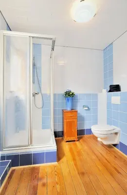 Ein Badezimmer in der Unterkunft Villa Möwenstein