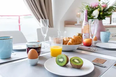 Essen in der Ferienwohnung oder in der Nähe