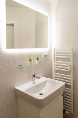 Ein Badezimmer in der Unterkunft Ferienwohnung Seelounge 8