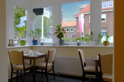 Ein Restaurant oder anderes Speiselokal in der Unterkunft Haus Magdalene