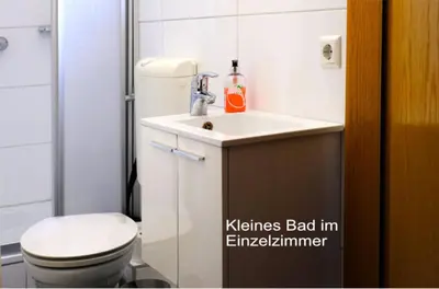Ein Badezimmer in der Unterkunft Haus Magdalene