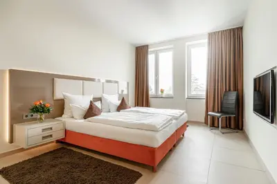 TV/Unterhaltungsangebot in der Unterkunft Ferienwohnung Yachtclub